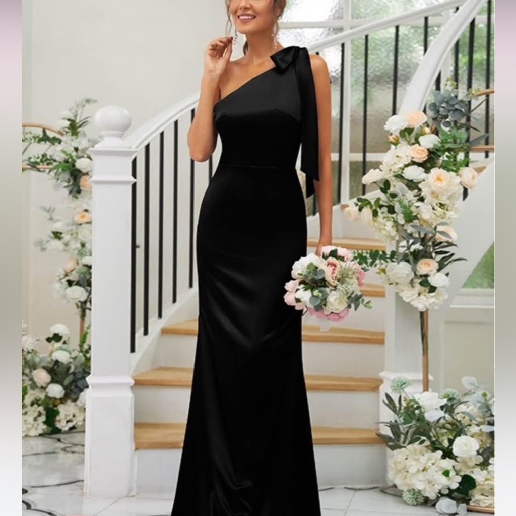 Black Bridesmaids Dress Nwot